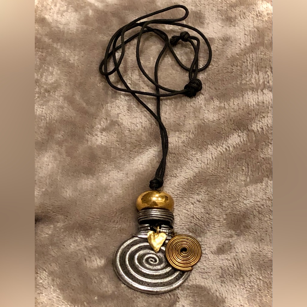 Vintage For The Love Of Honey By Carol For Eva Graham Necklace